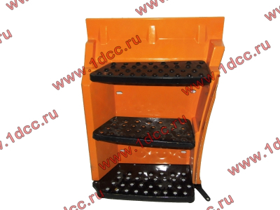 Подножка со ступеньками в сборе левая SH желтая SHAANXI / Shacman (ШАНКСИ / Шакман) 81.61510.0225 фото 1 Пятигорск