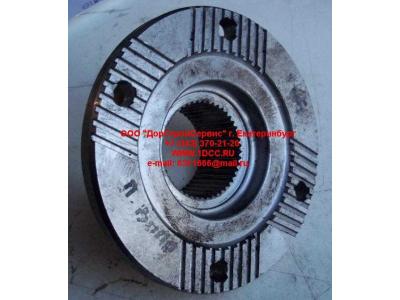 Фланец проходного вала D-165, 4 отв., с насечками, низкий, мелкий шлиц H HOWO (ХОВО) RHAZ9114320205 фото 1 Пятигорск
