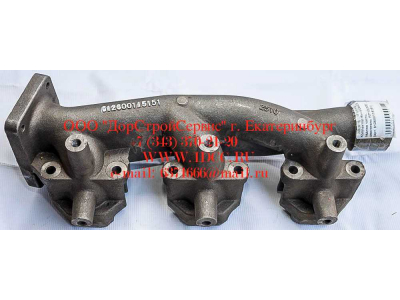 Коллектор выпускной задняя часть, двигатель WP10(336) SHAANXI / Shacman (ШАНКСИ / Шакман) 612600115151 фото 1 Пятигорск