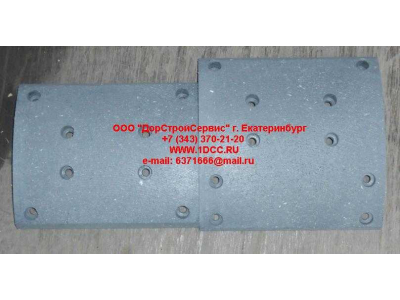 Накладка тормозная задняя ширина 220, комплект на колесо SH SHAANXI / Shacman (ШАНКСИ / Шакман) DZ9112340062/63 фото 1 Пятигорск