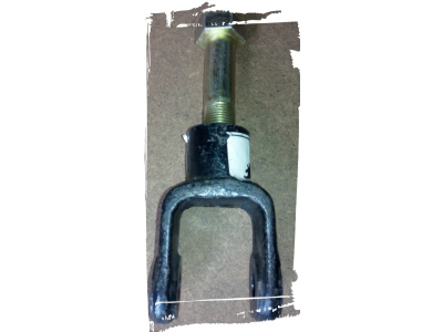 Кронштейн крепления амортизатора нижний 6х4 (вилка+болт) SH F3000 SHAANXI / Shacman (ШАНКСИ / Шакман) 81.43740.0171 фото 1 Пятигорск