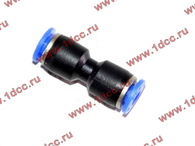 Фитинг быстрого соединения прямой d-4 HOWO (ХОВО)  фото 1 Пятигорск