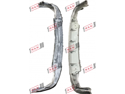 Бампер A7 черный нижний металлический узкий HOWO A7 WG1664240006/1 фото 1 Пятигорск