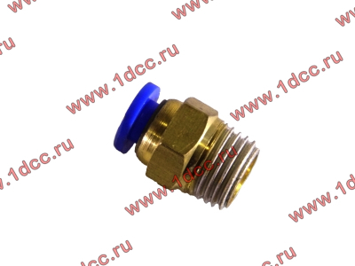 Фитинг (бронза, прямой, П конус 10) d-6 HOWO (ХОВО)  фото 1 Пятигорск