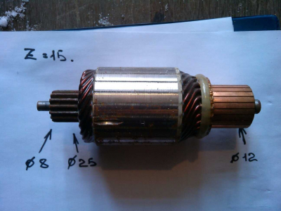 Ротор стартера ISKRA HOWO (ХОВО)  фото 1 Пятигорск