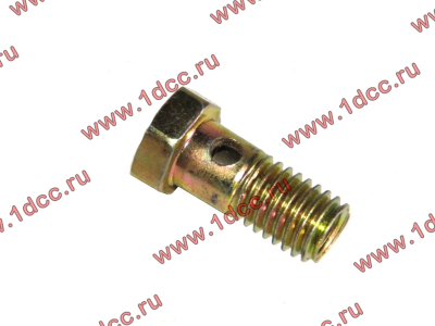Болт пустотелый М10х1,5 (штуцер топливный) H HOWO (ХОВО)  фото 1 Пятигорск