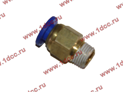 Фитинг (бронза, прямой, П конус 14) d-6 HOWO (ХОВО)  фото 1 Пятигорск