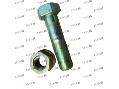 Болт крепления прямой реактивной тяги короткий H2/H3 HOWO (ХОВО) 190003803974 фото 1 Пятигорск